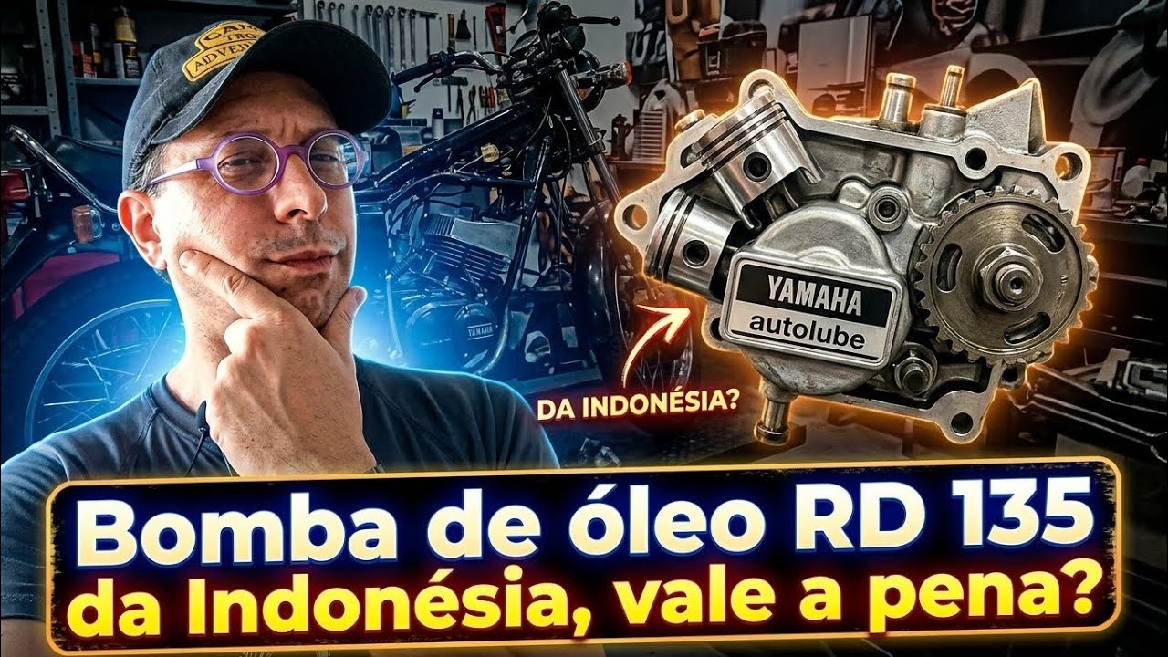 Bomba de Óleo Autolub da Indonésia na RD 135: Presta mesmo? 🤔 - PARTE 1